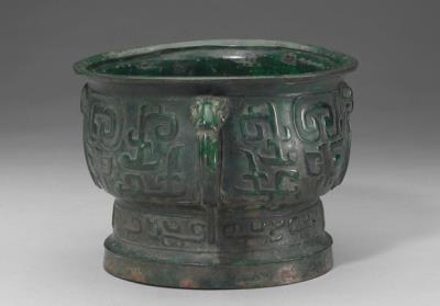 图片[2]-Gui food container with animal mask pattern, Western Zhou Dynasty, 1046-771BCE-China Archive